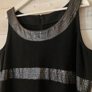St John Knit Dress with Sequins